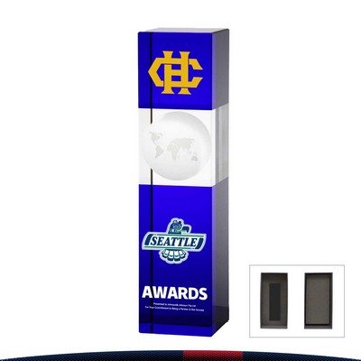 Genet Rectangular Block Award - SMALL