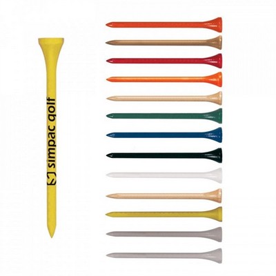 Custom 3 1/3" Plastic Golf Tee