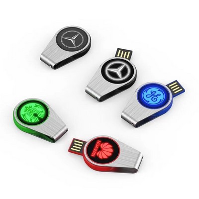 Light Up Round Swivel Drive (2 GB)