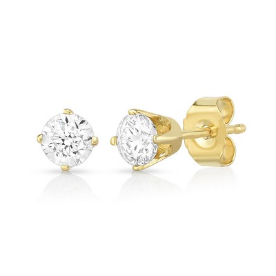 Jilco Inc Diamond Earrings - .33twt Round