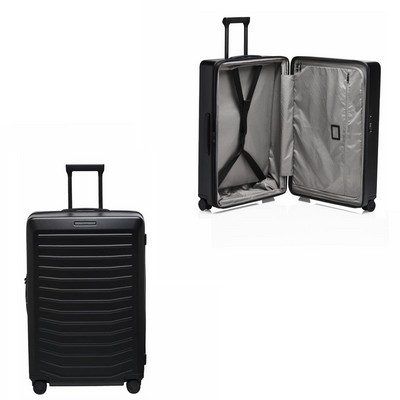 Bric's Porsche Roadster By Bric's 30" Expandable Spinner Luggage - Black Matte