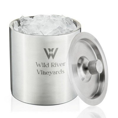 Viski® Harrison Insulated Ice Bucket in Stainless Steel