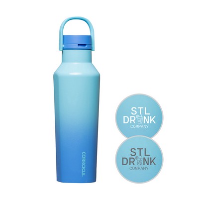 Corkcicle - 20oz Sport Canteen - Boom Box Blue