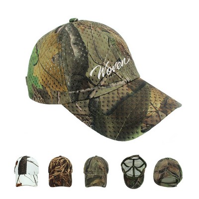 Camouflage Brushed Cotton Twill Cap