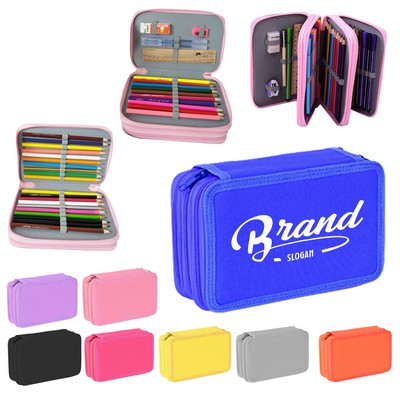 Oxford Cloth School Case For Stationery