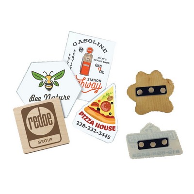 Wood Magnets - 2" x 2"