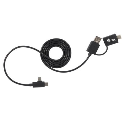 5-in-1 Recycled Long Charging Cable