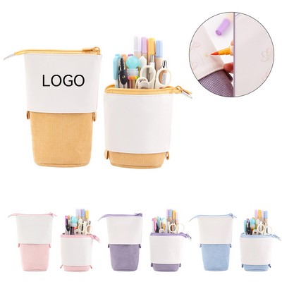 Retractable Stationery Pencil Holder