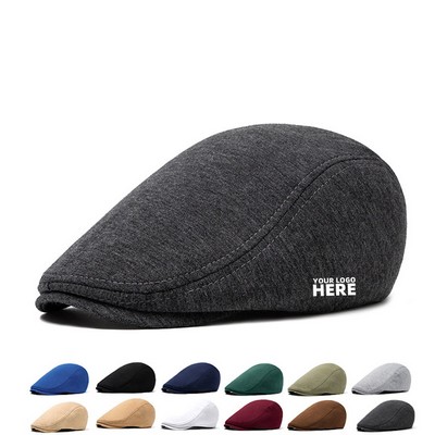 Men's Cotton Flat Ivy Cap