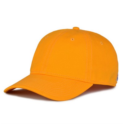 Relaxed Garment-Washed Twill Cap with Slide Buckle