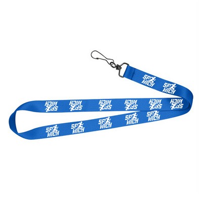 Wholesale 3/4-in. Economy Polyester Lanyard With Custom Logo