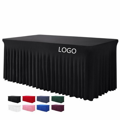 Rectangular Tablecloth with Skirting