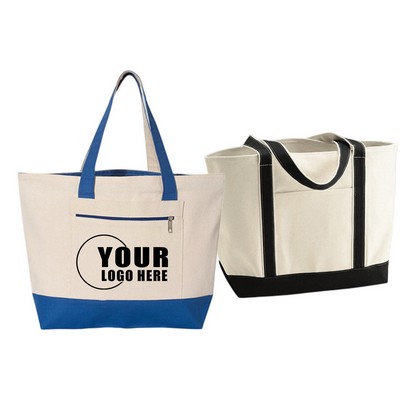 14 Oz.Large Capacity Canvas Tote
