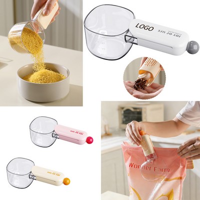 2?in?1 Measuring Scoop With Bag Clip