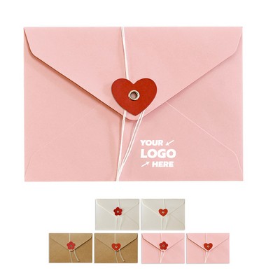 Valentine's Day Kraft Paper Envelopes