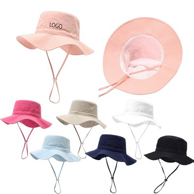 Korean-Style Wide Brim Sun Hat