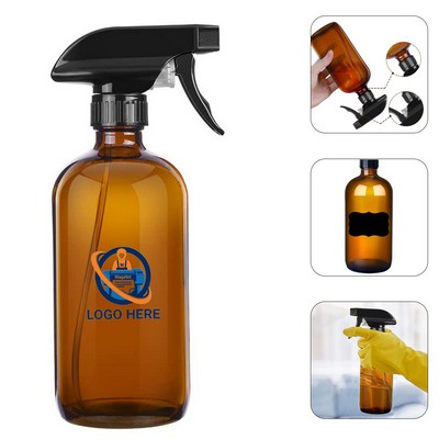 Amber Spray Bottle 16 oz