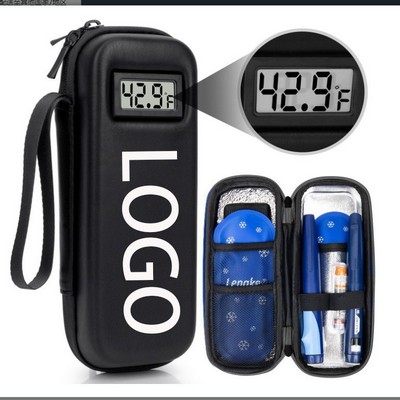 Portable Insulin Cooler Box with Digital Temperature