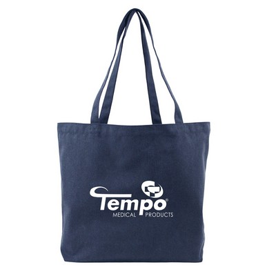Jumbo 12 Oz. Cotton Canvas Stonewashed Tote Bag