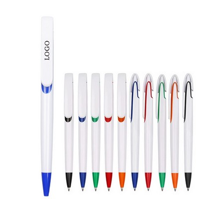 Durable Lightweight Colored Plastic Ballpoint Pen