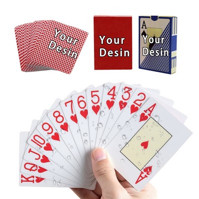 Premium Custom PVC Playing Cards - Waterproof & Durable