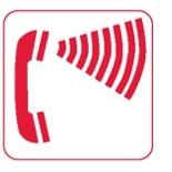 ADA Signage - Volume Control Telephone (Pictograms Only)