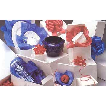 28 Point Newberry White Gloss Gift Box (15"x7"x7")