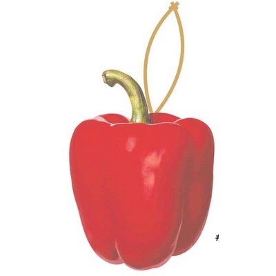 Bell Pepper Executive Ornament w/ Mirrored Back (3 Square Inch)