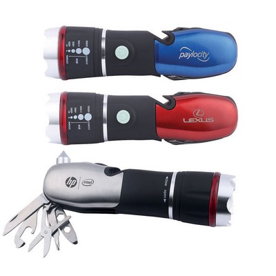 Emergency Multi-Tool w/Flashlight