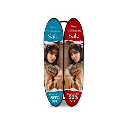 Tower Pop Up Banner (3.28' x 6.56ft)