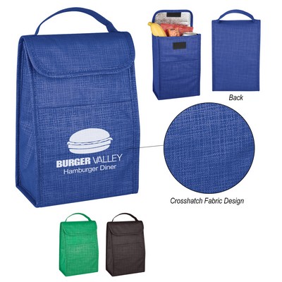 Crosshatch Lunch Bag