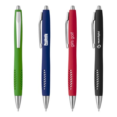 Sleek Silver Colored Ballpoint Pens