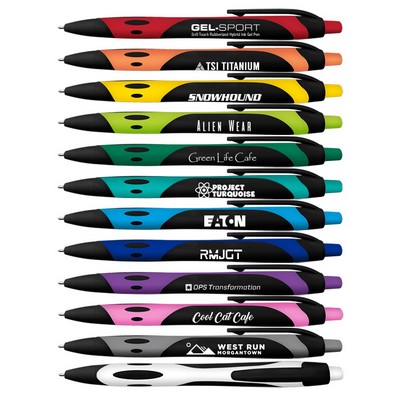 Gel Sport Soft Touch Rubberized Hybrid Ink Gel Pen - Blue Writing Ink