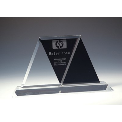 Fancy Diamond Optical Crystal Award - Style B