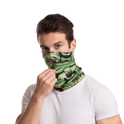 Full Color Ice Silk Magic Adult Size Gaiter Scarf (Adult 9 1/2" x 19 1/2")