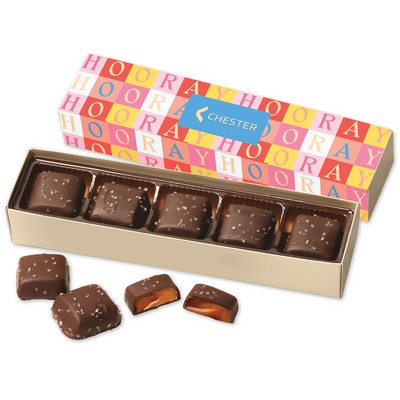 Chocolate Sea Salt Caramels Flight w/Full-Color Wrap