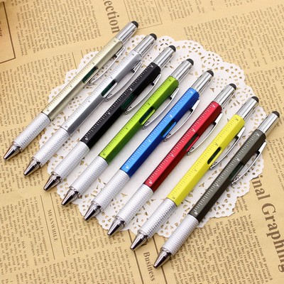 6" 1 Multi Functional Stylus Tool pen