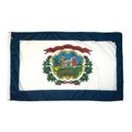 West Virginia Indoor Parade Flag w/Fringe (4'x6')