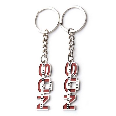 2" Hard enamel keychain / Keytag