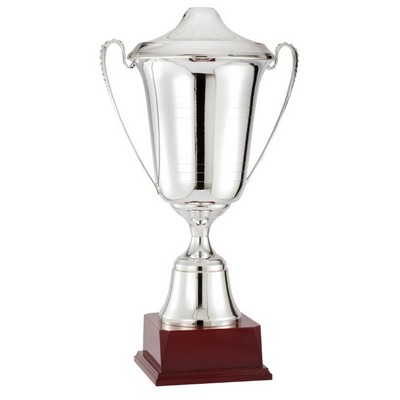 Venezia Grande Italian Metal Cup Trophy, 37 1/2" H