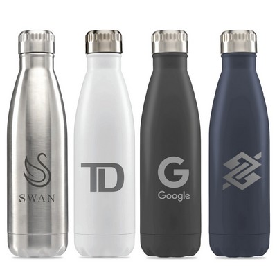18 oz. Double-Wall Stainless Water Bottle