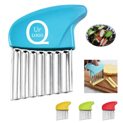 Wavy Veggie Crinkle Cutter w/ PS Handle