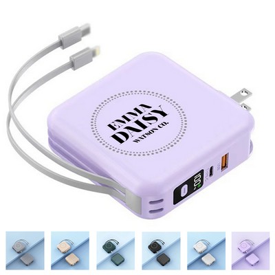 Ultimate 5-in-1 Travel 10000mAh Charger Pack