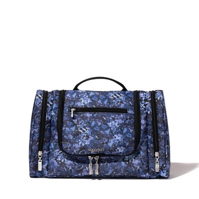 Baggallini Toiletry Kit - Indigo Blue Petal