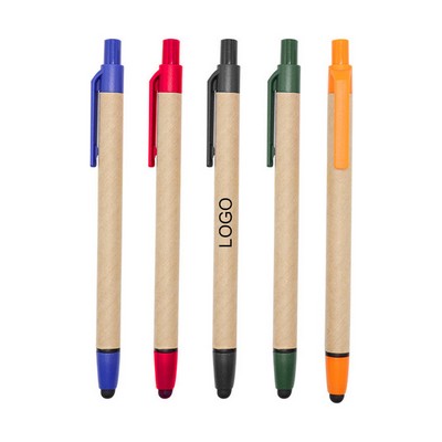Paper Stylus Ballpoint Pen