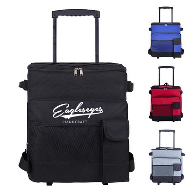 43L Rolling Cooling Bag