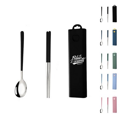 Traveler's Essential Stainless Steel Utensil