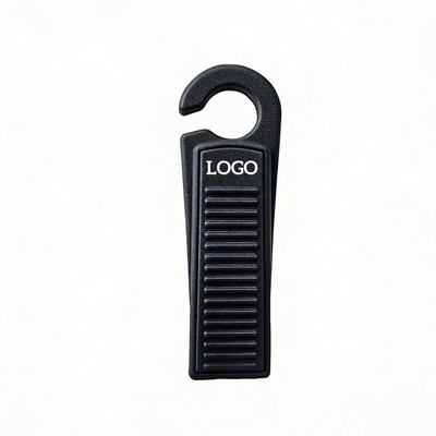 Heavy Duty Anti-Collision Door Wedge with Hook | Soft Non-Scratch Door Stopper for Living Room