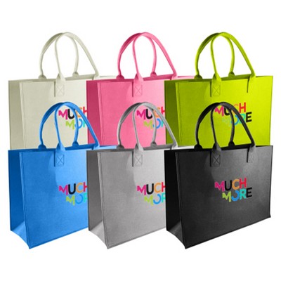 Large Capacity Felt Tote Bag
