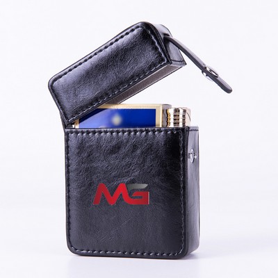Vintage Leather Cigarette Case